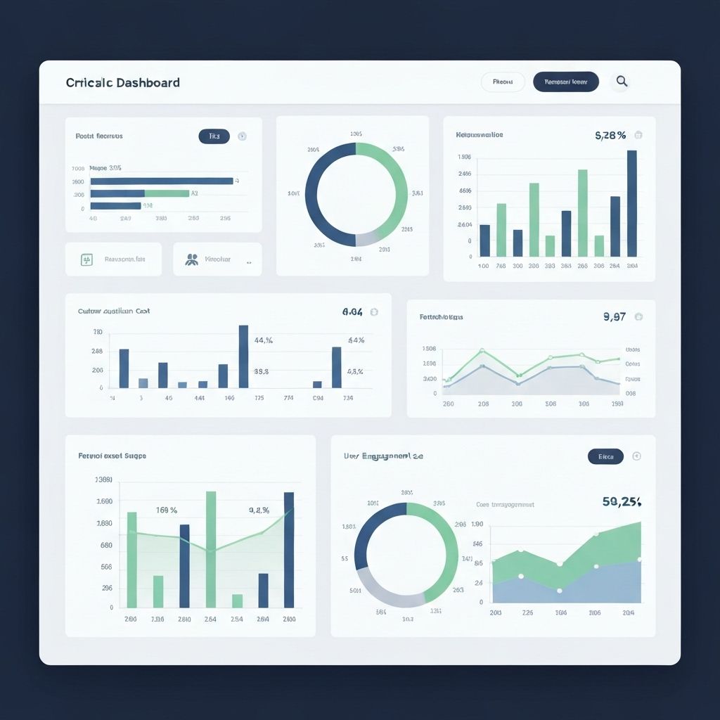 Mockup da funcionalidade Relatórios e Dashboards